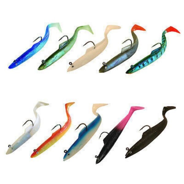 Turbo Fish soft lure for Pollock, Cod and Bass fishing